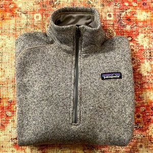Patagonia half zip sweatshirt